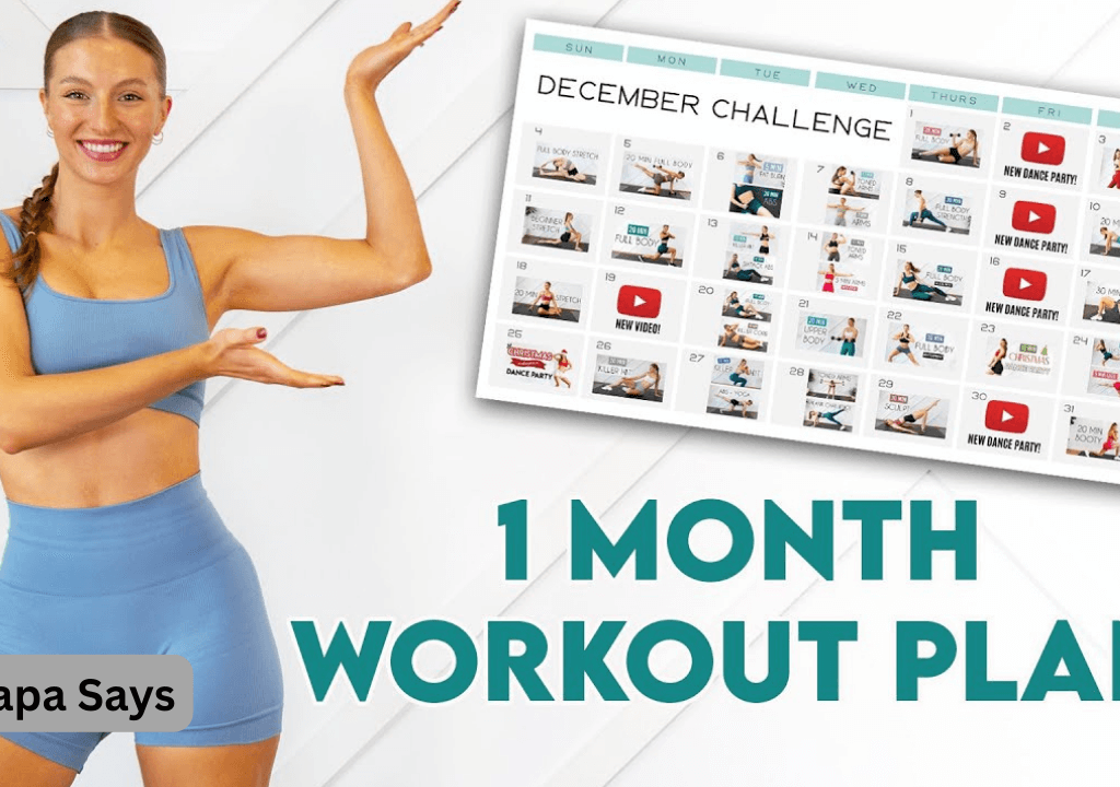 1-month workout plan