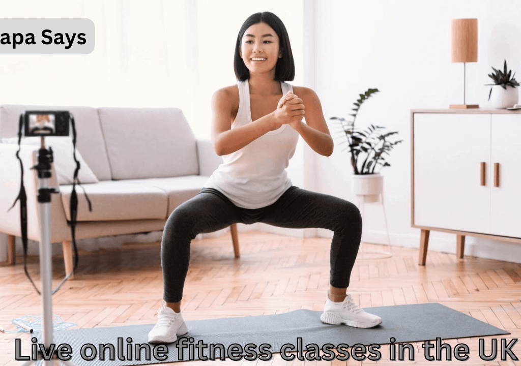 live online fitness classes in the UK