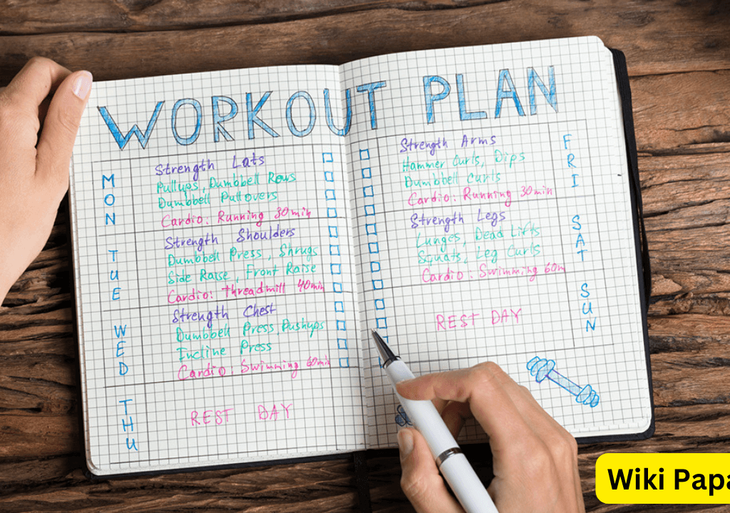 make a workout plan