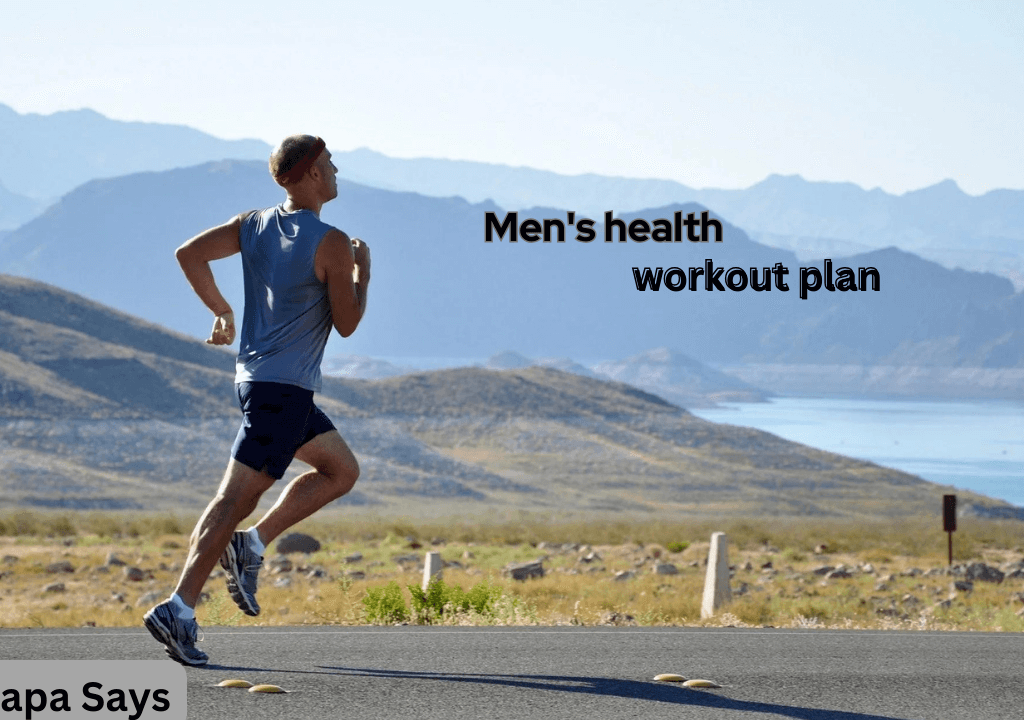 men's health workout plan